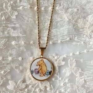 Classic Winnie the Pooh Necklace | Broken China Jewelry